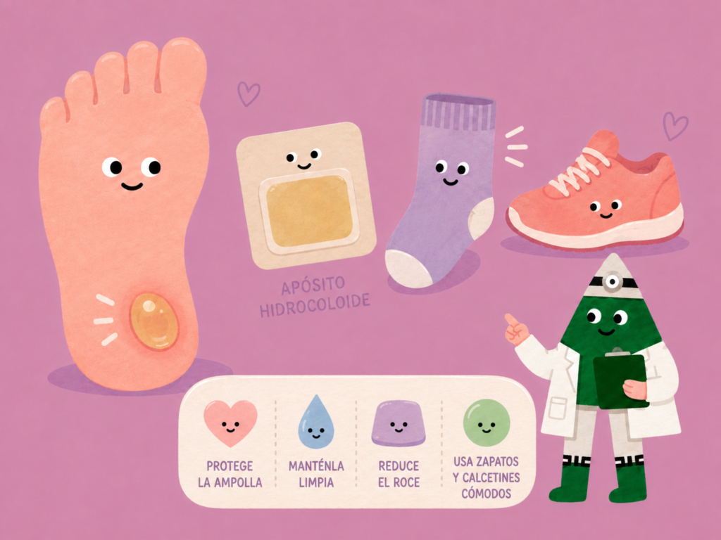 ampollas en los pies como curarlas